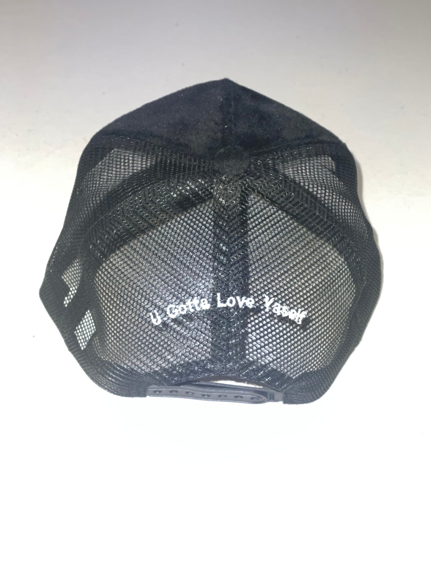 Black Suede Hi Ugly Hat