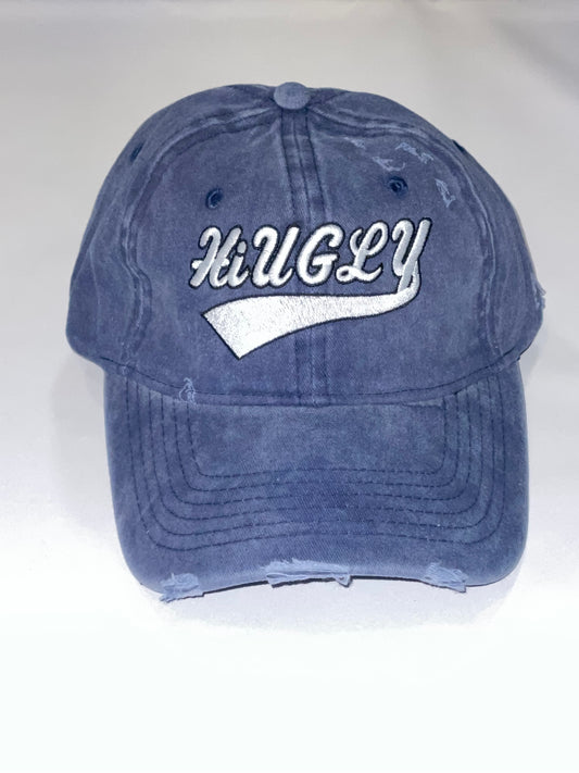Denim Distressed Dad Hat